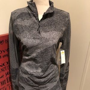 C&C California grey ath.top long sleeve mesh L NWT